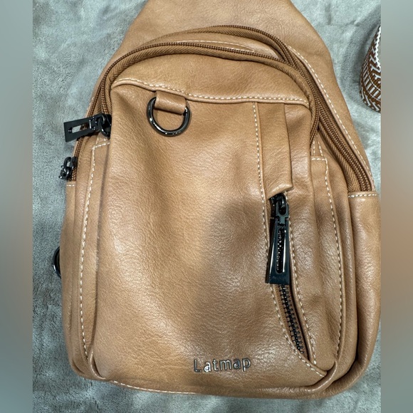 Tan Women's Crossbody Bag - Picture 2 of 6